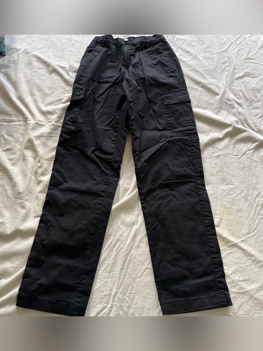 Black Men’s Cargo Pants with Pockets Galore